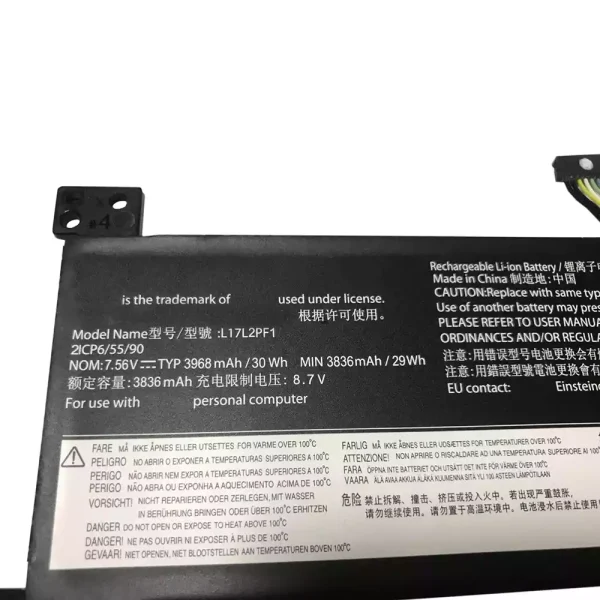 Bateria para notebook LENOVO L17L2PF1 - Image 3