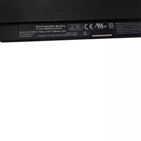 Bateria para notebook Motion CL900,CL910 - Image 3