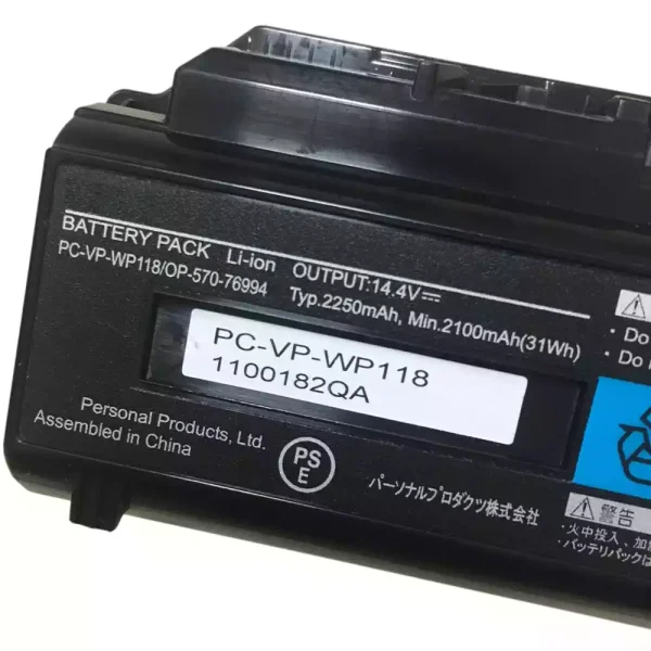 Bateria para notebook NEC PC-VP-WP118,OP-570-76994 - Image 3