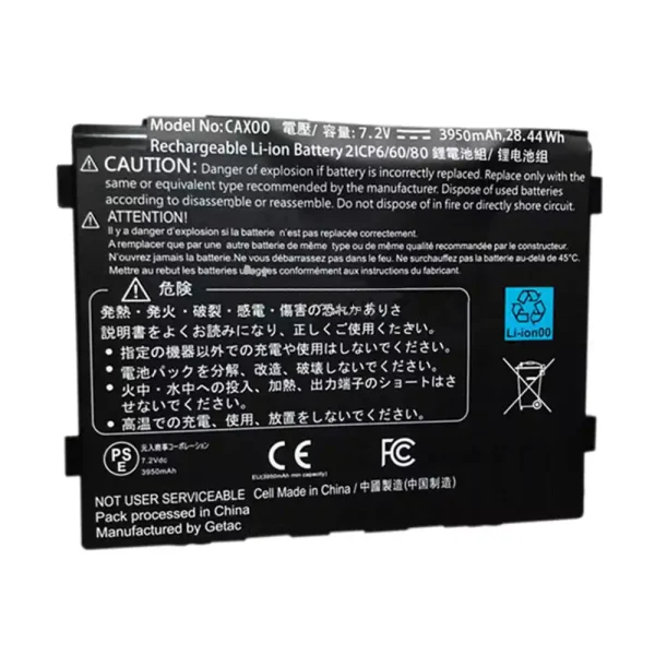 Bateria para notebook Getac CAX00,CAXOO