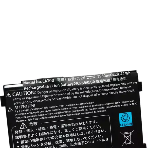 Bateria para notebook Getac CAX00,CAXOO - Image 3