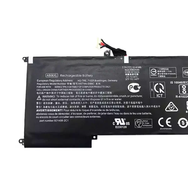 Bateria para notebook HP HSTNN-DB8C,TPN-I128 - Image 3
