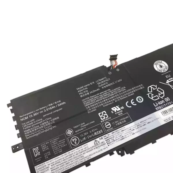 Bateria para notebook LENOVO ThinkPad X1 Yoga 2018 - Image 3