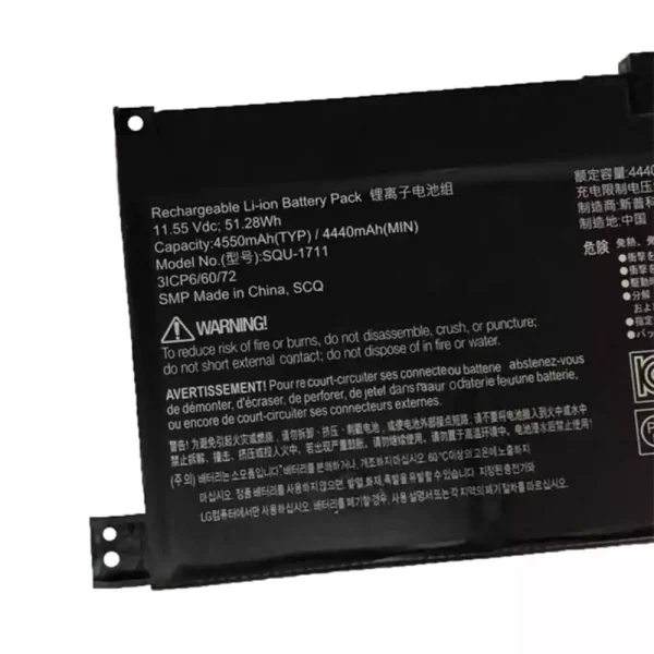 Bateria para notebook THUNDEROBOT G7000M,G8000M,911Targa - Image 3