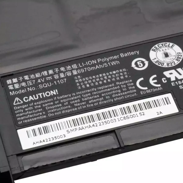 Bateria para notebook VIZIO SQU-1107 - Image 3