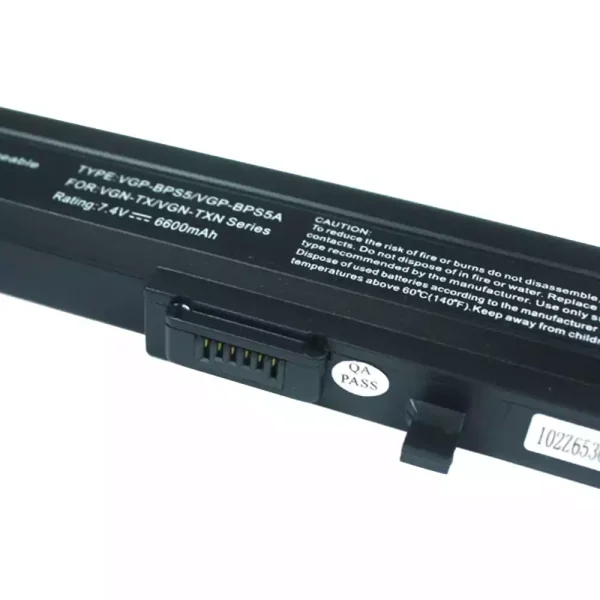 Bateria para notebook SONY VGP-BPS5,VGP-BPS5A,VGP-BPS5AS - Image 3