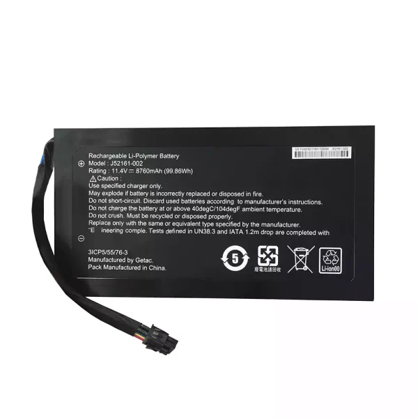 Bateria para notebook Getac J52161-002