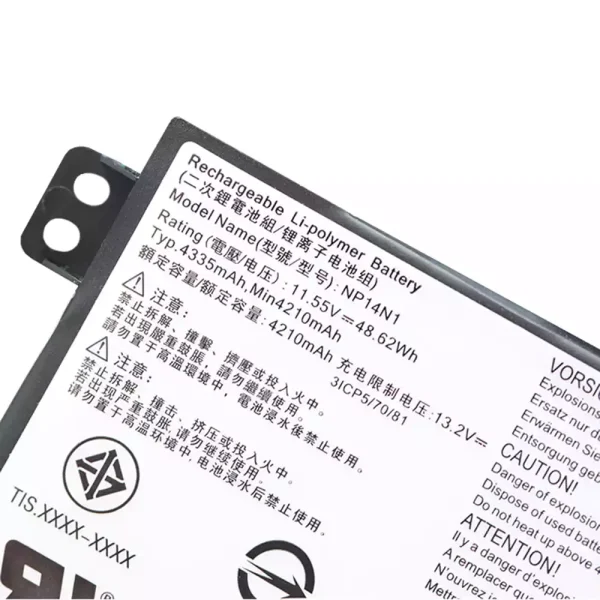 Bateria para notebook GETAC NP14N1 - Image 2