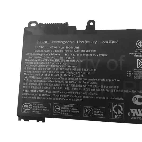 Bateria para notebook HP zhan66 Pro 13 G2 - Image 3