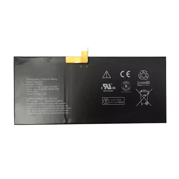Bateria para notebook LENOVO L16D3P32
