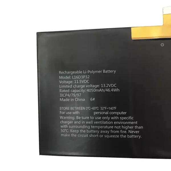 Bateria para notebook LENOVO L16D3P32 - Image 3