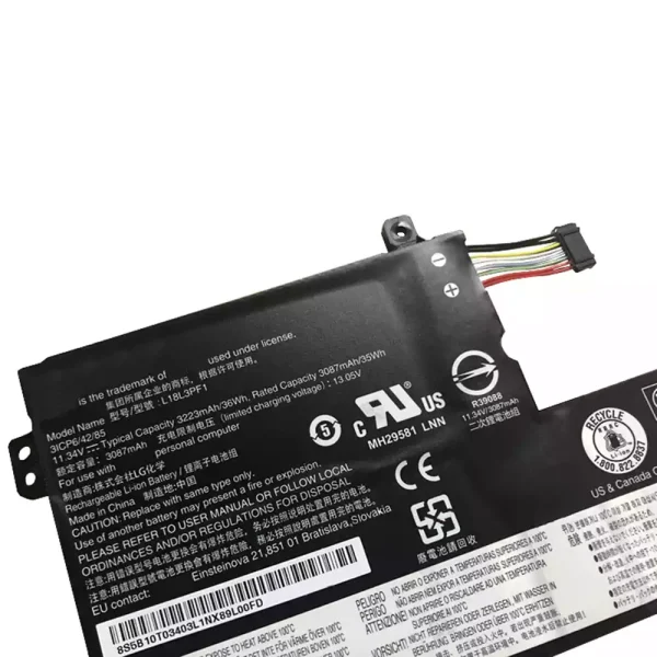 Bateria para notebook LEMOVO L18L3PF1 - Image 3