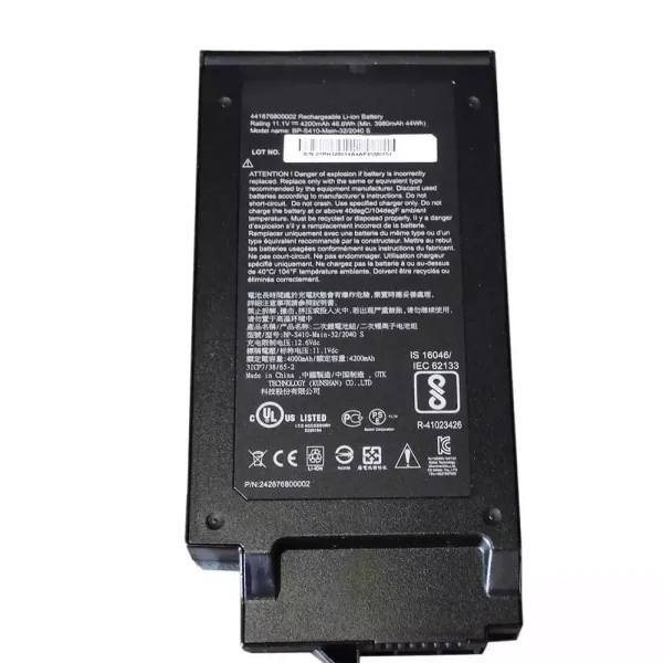 Bateria para notebook GETAC BP-S410-Main-32/2040 S