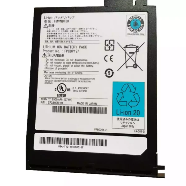 Bateria para notebook Fujitsu FPCBP197,FMVNBT30 - Image 3