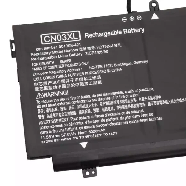 Bateria para notebook HP CN03XL - Image 3
