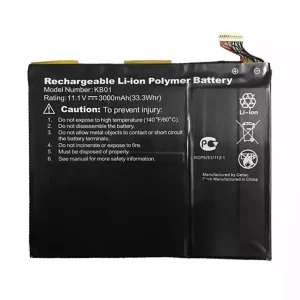 Bateria para notebook Getac Gaution KB01