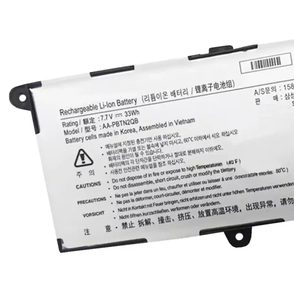 Bateria para notebook SAMSUNG AA-PBTN2QB - Image 3