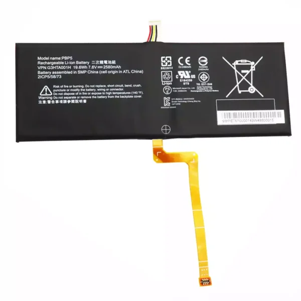 Bateria para notebook Microsoft Surface Book PBP5