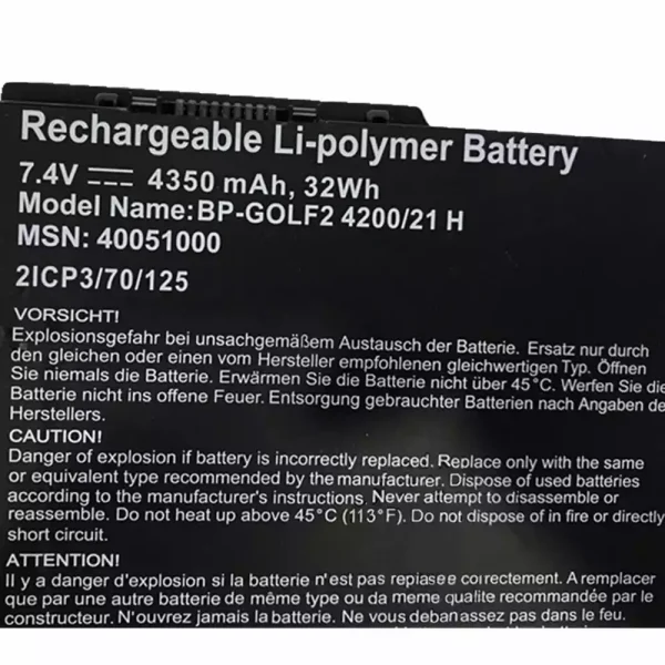 Bateria para notebook ACER AO1-131,Aspire One Cloudbook 11 Caltech - Image 3