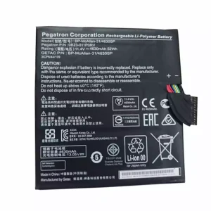 Bateria para notebook Pegatron BP-McAllan-31,BP-McAllan-31/4630SP,OB23-011P0RV