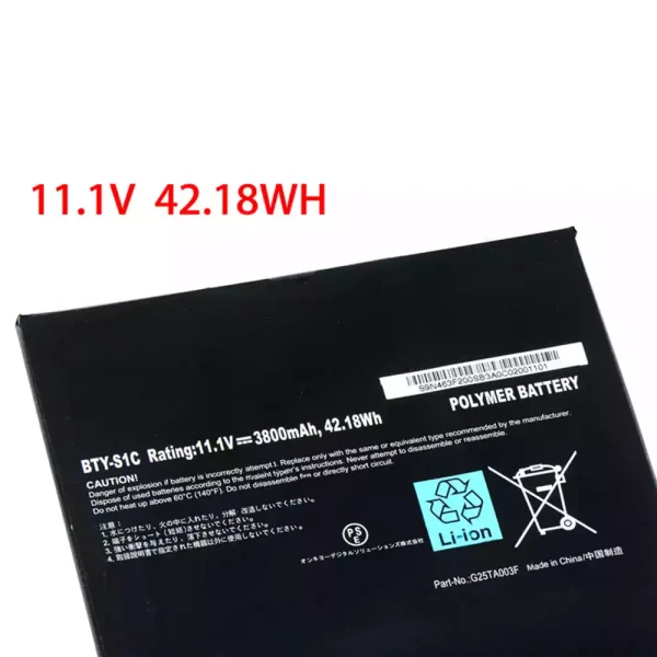 Bateria para notebook MSI BTY-S1C - Image 3