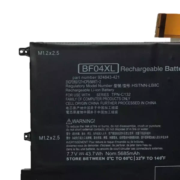 Bateria para notebook HP TPN-C132,HSTNN-LB8C,924843-421 - Image 3