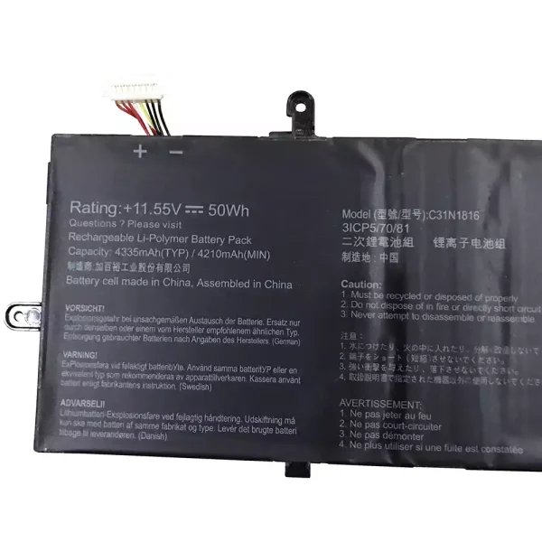 Bateria para notebook ASUS C31N1816 - Image 3