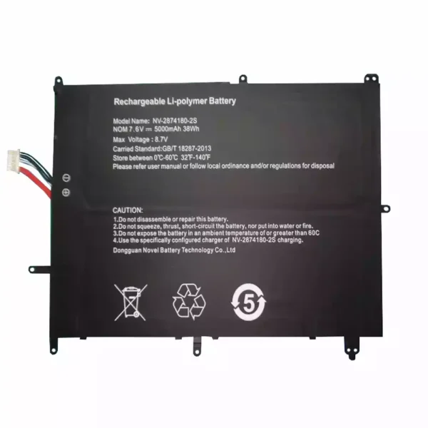 Bateria para notebook JUMPER NV-2874180-2S