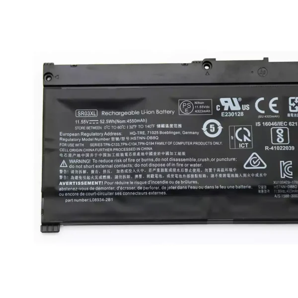 Bateria para notebook HP TPN-C133,TPN-C134,TPN-Q194,TPN-Q211 - Image 3