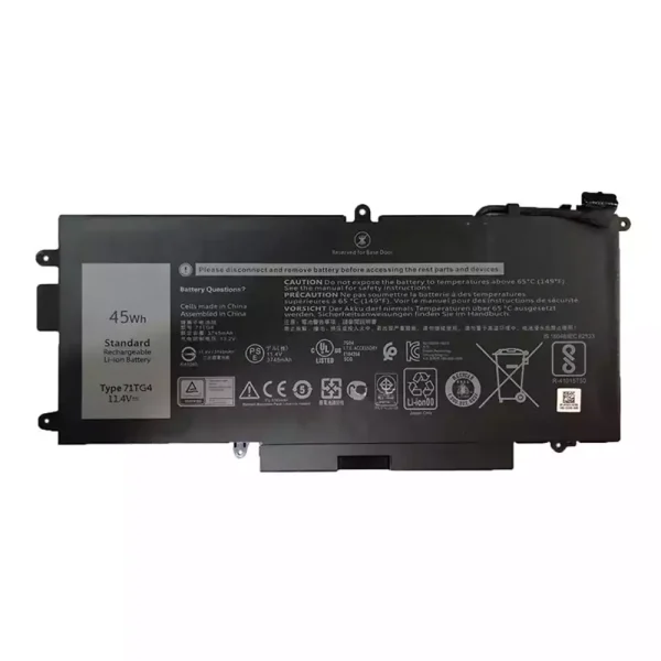 Bateria para notebook DELL Latitude 7390, Latitude 7390 2-in-1