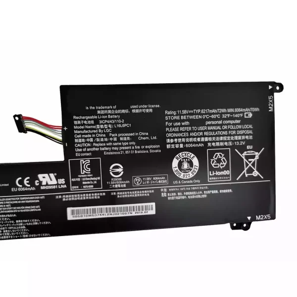 Bateria para notebook LENOVO L16L6PC1 - Image 3