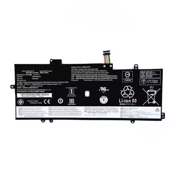 Bateria para notebook Lenovo ThinkPad X1 Carbon 2019,ThinkPad X1 Carbon 2020