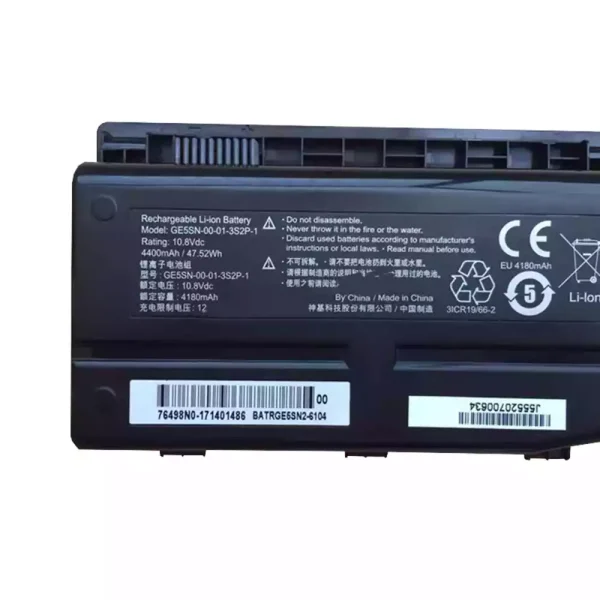 Bateria para notebook MACHENIKE F117-F2k/F1K,MECHREVO X6Ti-s,X7Ti-s,Shinelon T1TI-781SN3 - Image 3