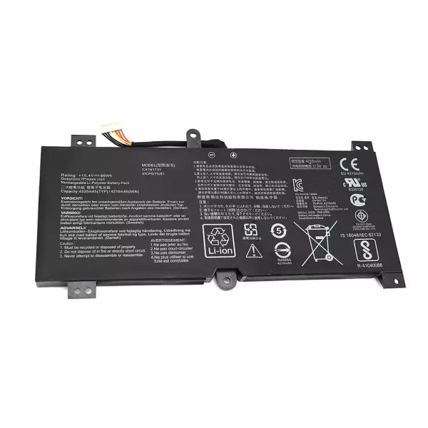 Bateria para notebook ASUS GL704,GL704GM