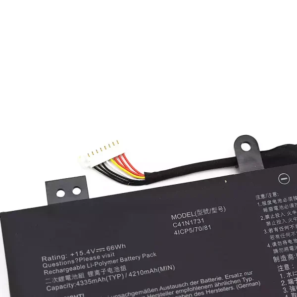 Bateria para notebook ASUS GL704,GL704GM - Image 3