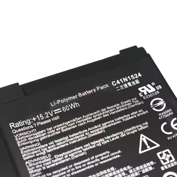 Bateria para notebook ASUS C41N1524 - Image 3