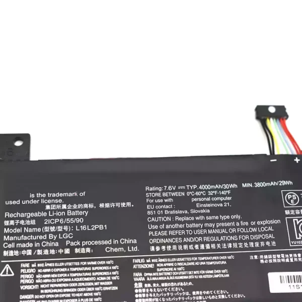 Bateria para notebook LENOVO L16L2PB1,L16C2PB2 - Image 3