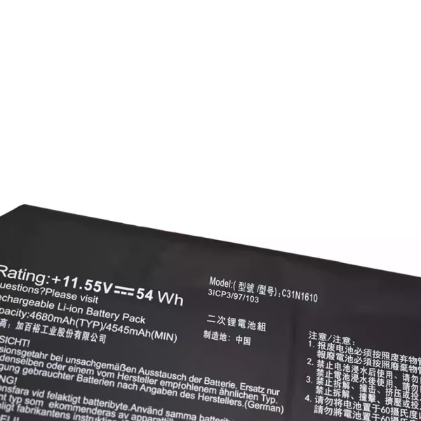 Bateria para notebook ASUS C31N1610 - Image 3