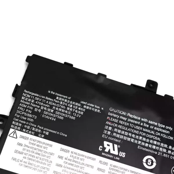 Bateria para notebook LENOVO ThinkPad X1 Carbon 2017 2018,ThinkPad X1 Carbon 5th 6th - Image 3