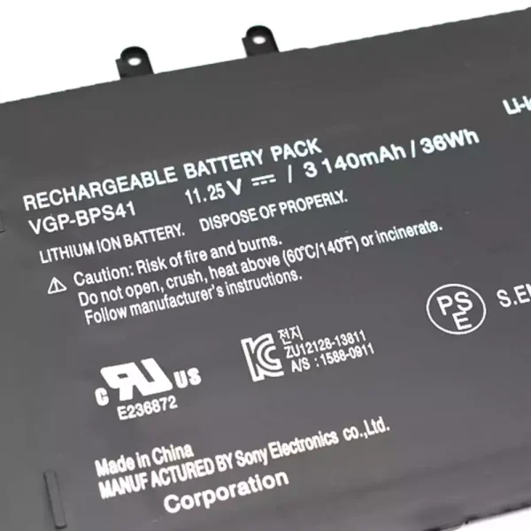 Bateria para notebook SONY VGP-BPS41 - Image 3