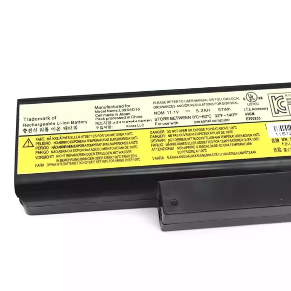 Bateria para notebook LENOVO L09L6D16 L09S6D16 - Image 3