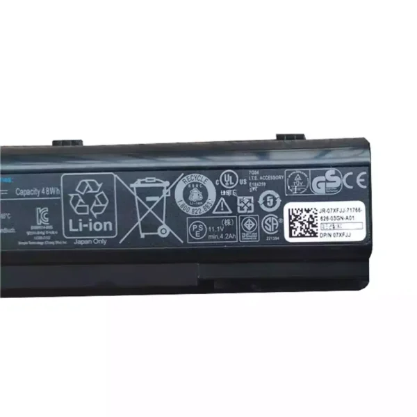 Bateria para notebook DELL Inspiron 1410 1014 1015 1088,Vostro A840 A860 - Image 3