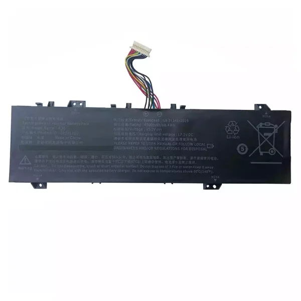 Bateria para notebook AIERXUAN G1 G2,IFUNK STE003 STE003A 17.3,Ling rui Terminator S1 PRO S1 X1 S2 PRO