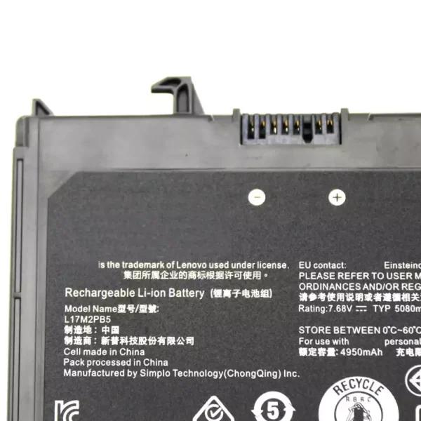 Bateria para notebook LENOVO L17M2PB5 - Image 3