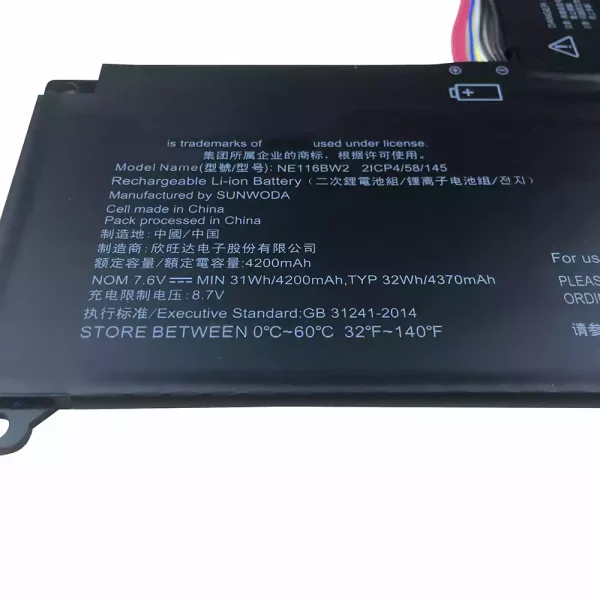 Bateria para notebook LENOVO IdeaPad 110s-11IBR - Image 3