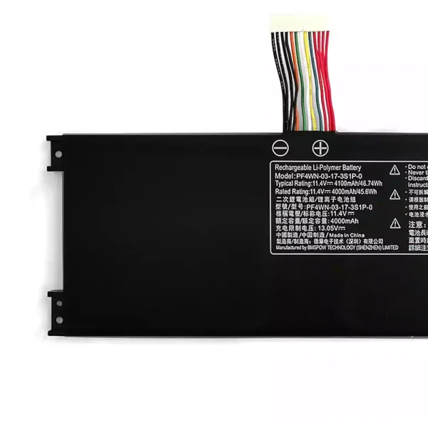 Bateria para notebook PF4WN-03-17-3S1P-0 - Image 3