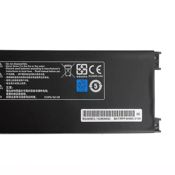 Bateria para notebook PF4WN-03-17-3S1P-0 - Image 4