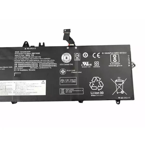 Bateria para notebook LENOVO Thinkpad T490S - Image 4