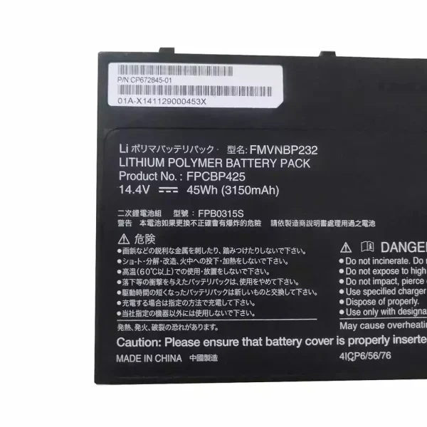 Bateria para notebook FUJITSU Lifebook U745 T904 T935 T936 - Image 3