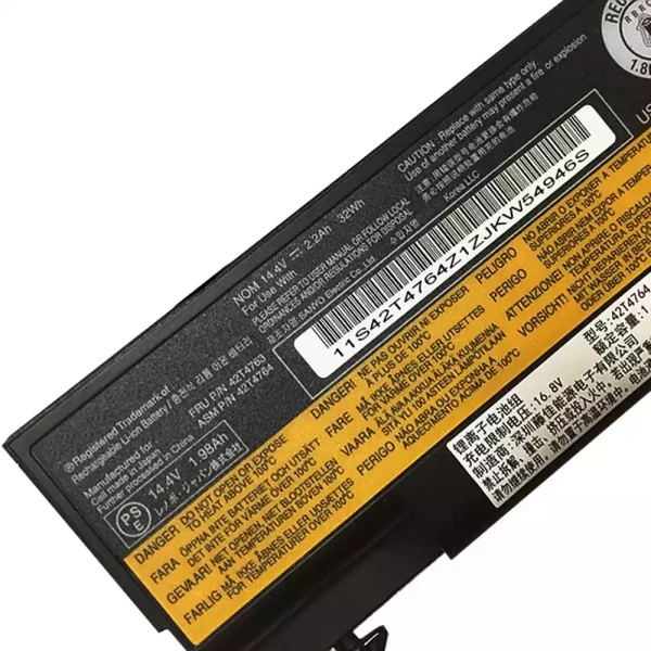 Bateria para notebook LENOVO 42T4763,42T4764 - Image 3